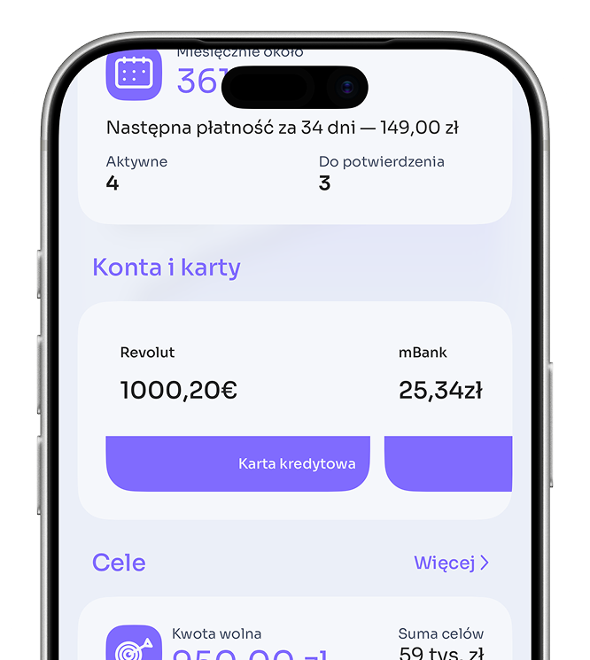 Wszystkie konta, jeden widok